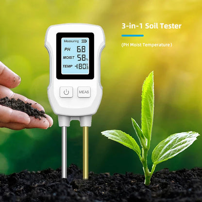 3in1 Digital Soil PH Meter